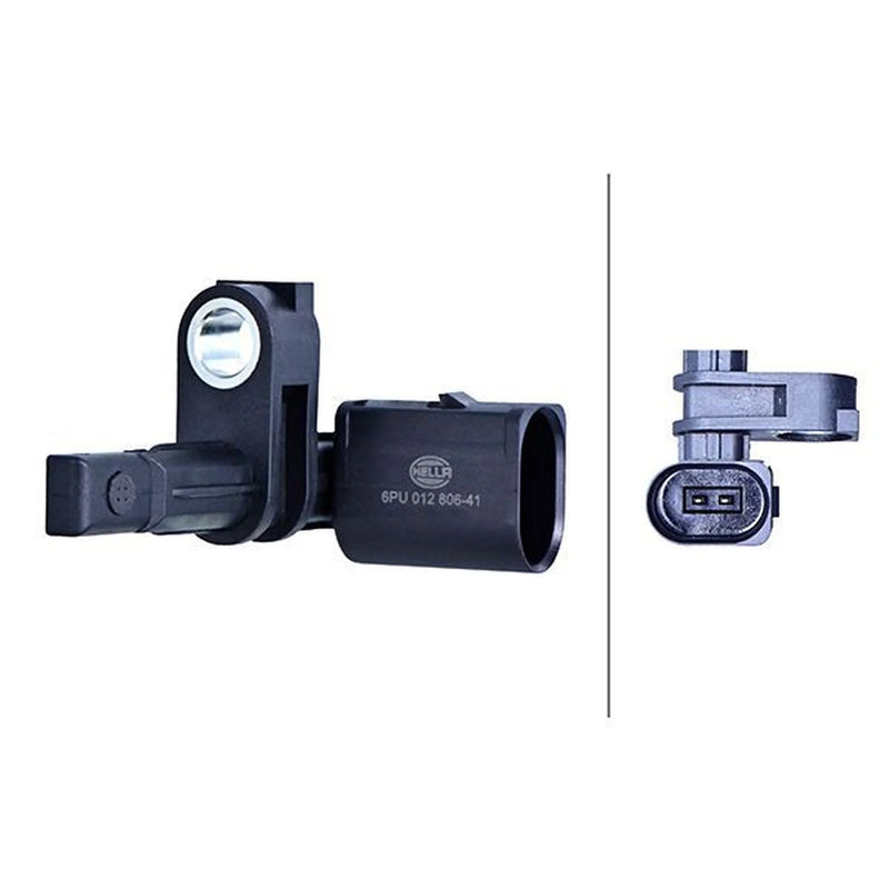 Hella ABS Wheel Speed Sensor Front fits Audi Q7 2007-2015 3.0 4.2