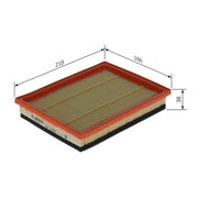 Bosch Engine Air Filter fits Mini Mini 2001-2008