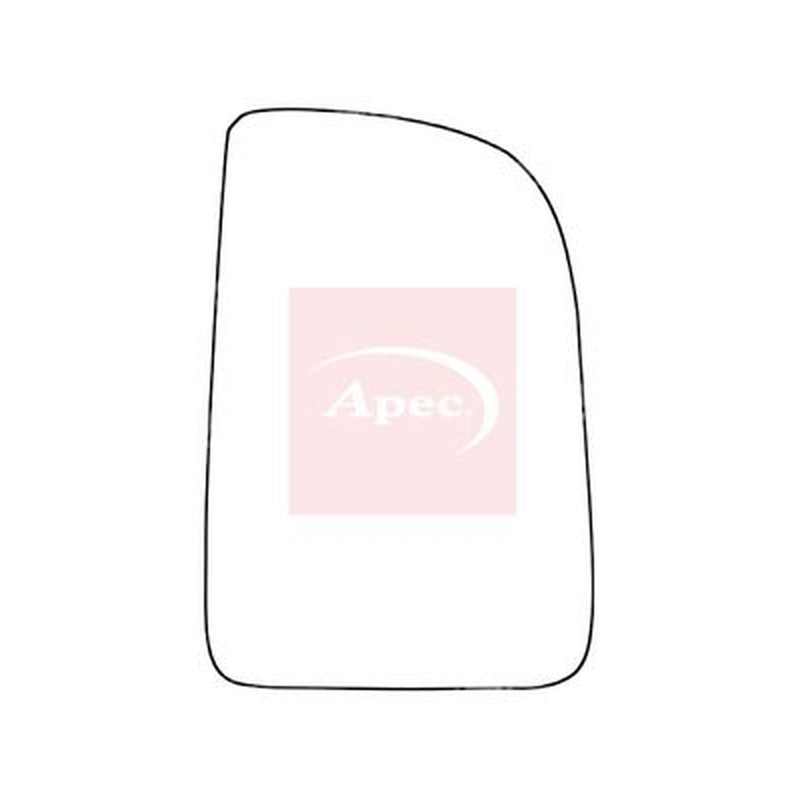 Apec Exterior Wing Mirror Glass Right fits Mercedes-Benz Sprinter 3,5-T