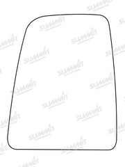 Summit Non-Heated Base Plate With Commercial Mirror Glass fits Ford Transit 14 to 16 LHS Summit - Bars 4 Cars