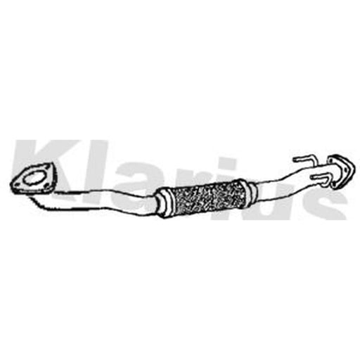 Klarius Front Pipe fits Fiat Multipla 2002-2010 1.9