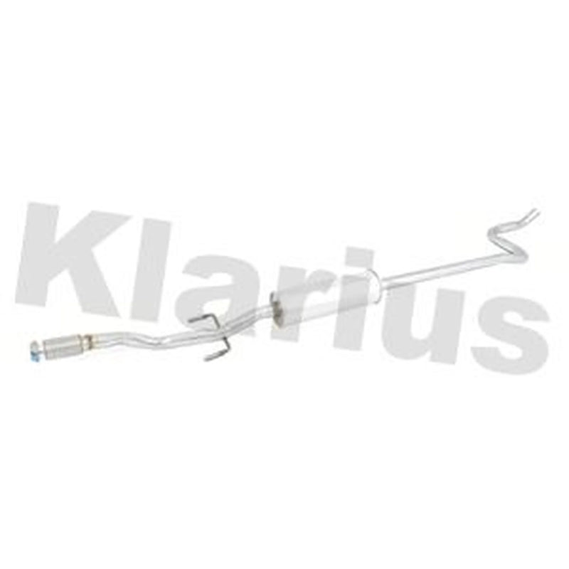 Klarius Box With Centre Pipe Centre fits Peugeot 207 2007-2012 1.6