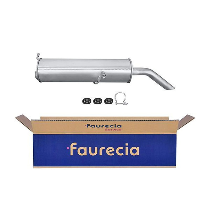 Hella End Silencer Rear fits Citroën Zx 1993-1997 1.4 1.6 1.8 1.9