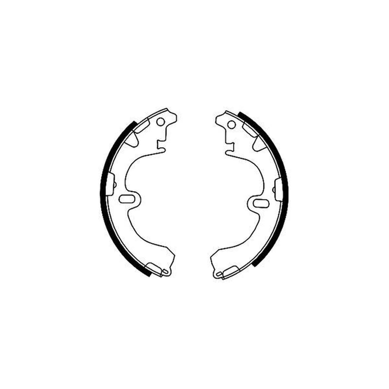 Mintex Brake Shoe Set Axle Kit fits Toyota Caldina 1992-1997 1.8 2.0