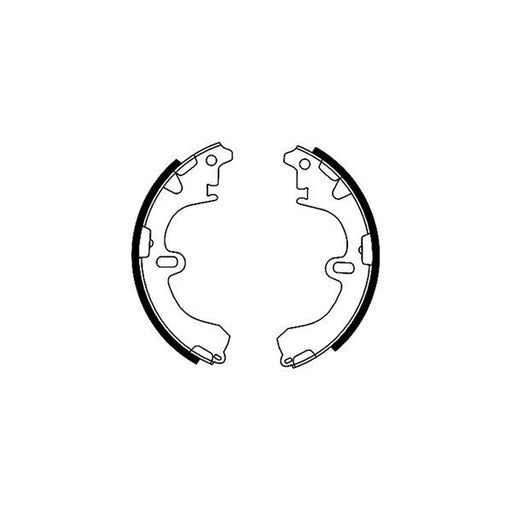 Mintex Brake Shoe Set Axle Kit fits Toyota Caldina 1992-1997 1.8 2.0