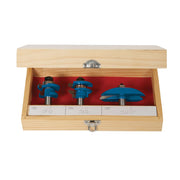 Silverline 1/2" TCT Panel Door Bit Set 3pce 1/2" Silverline - Dynamic Drive