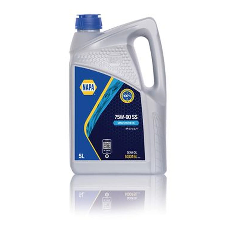 NAPA Manual Transmission Oil 5L GL-5 75W-90 fits Alfa Romeo 147 2004-2010 1.9