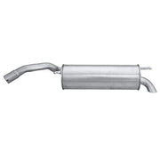 Hella End Silencer Rear fits Fiat Bravo II 2006-2014 1.4 1.6 1.9