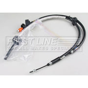First Line Handbrake Cable Left Rear fits Renault Grand Scénic II 2004-2009