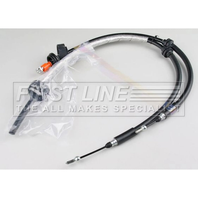 First Line Handbrake Cable Left Rear fits Renault Grand Scénic II 2004-2009