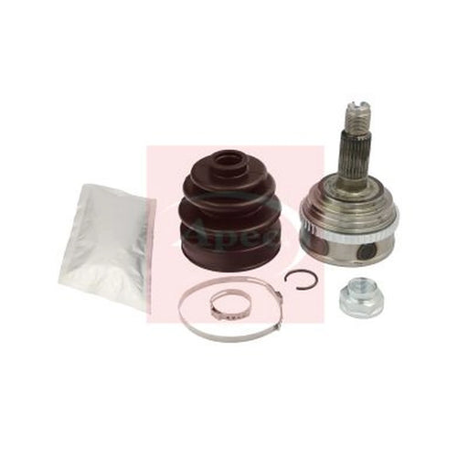 Apec CV Axle Shaft Assembly Wheel Side ACV1236