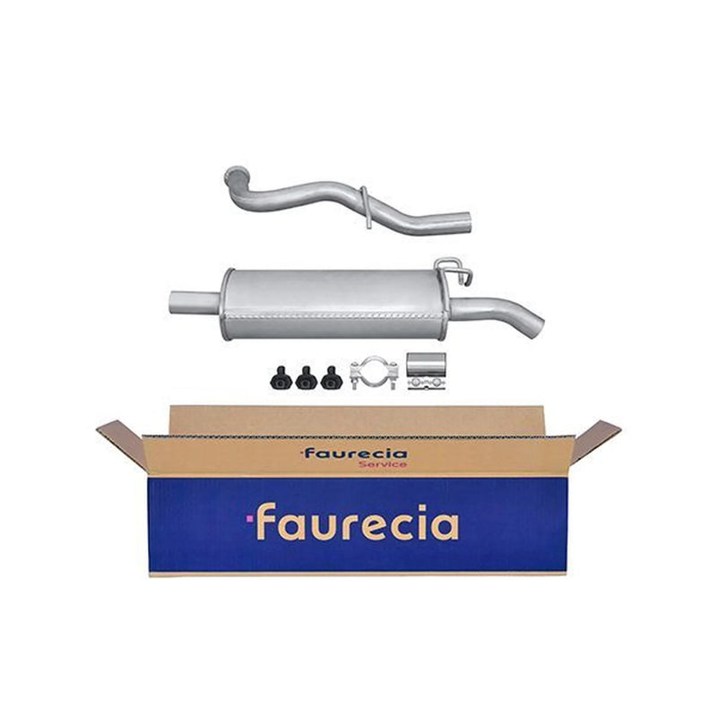 Hella End Silencer Rear fits Renault 19 1988-1995 1.4