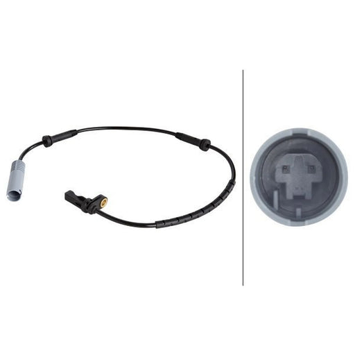 Hella ABS Wheel Speed Sensor Front fits BMW 1 2004-2013
