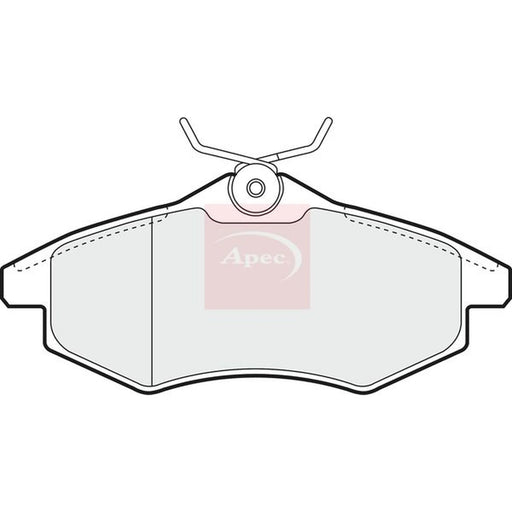 Apec Front Brake Pad Set PAD1289