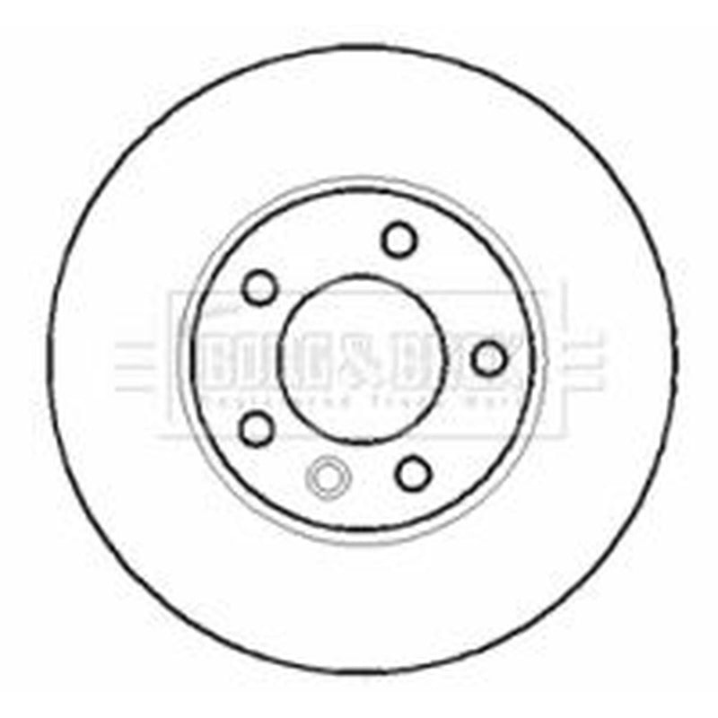 Borg & Beck Front & Rear Brake Discs & Pads fits VW Touareg 2003-2010 2.5