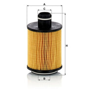 MANN-FILTER Service Kit with Air & Oil Filters fits Chevrolet Malibu 2012 on 2.0