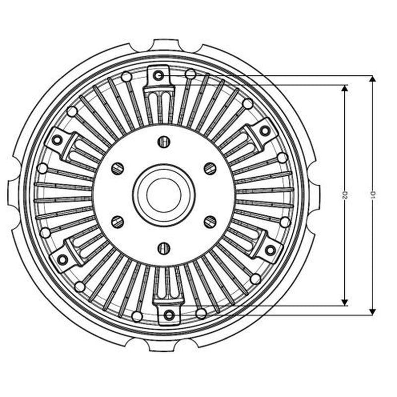 NRF Radiator Fan Clutch 47924