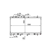 Mahle Engine Radiator CR 1580 000S