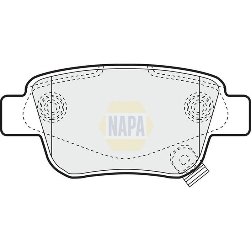 NAPA Rear Brake Pad Set NBP1126