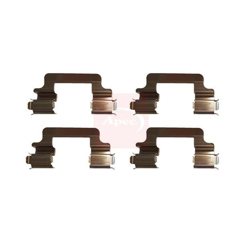 Apec Brake Pad Accessory Fitting Kit Front fits Land Rover Discovery III