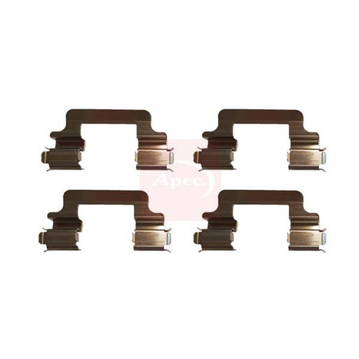 Apec Brake Pad Accessory Fitting Kit Front fits Land Rover Discovery III