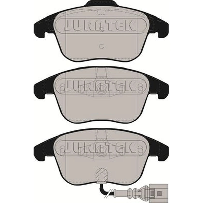Juratek Front Brake Pad Set fits Audi Q3 2011-2018 1.4 2.0