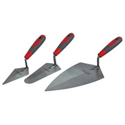 Faithfull Soft Grip Trowel Set, 3 Piece - FAISGTSET3