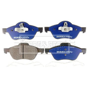 Borg & Beck Front & Rear Brake Discs & Pads fits Renault Grand Scénic II