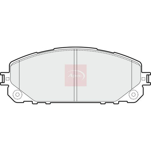 Apec Front Brake Pad Set PAD2045