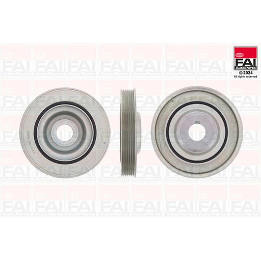 FAI Crank Shaft Belt Pulley fits Citroën C4 Grand Picasso II 2013 on 2.0