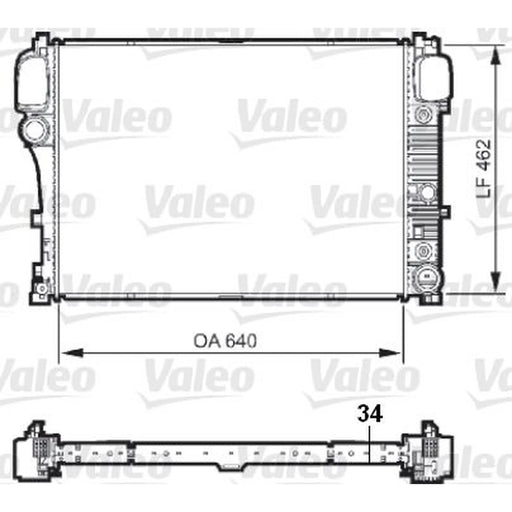 Valeo Engine Radiator 735298