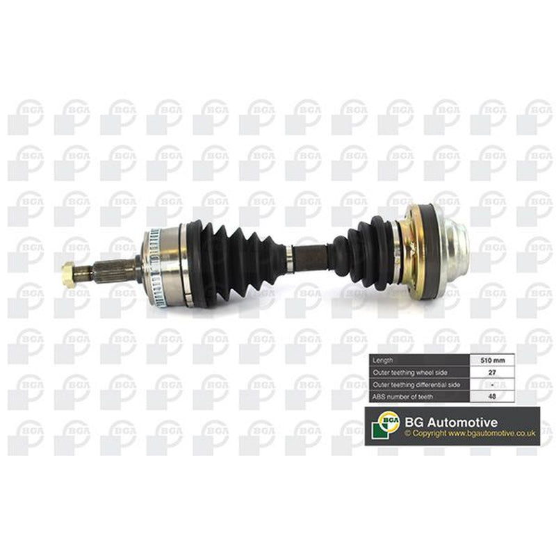 BGA CV Drive Shaft Driveshaft Front Right fits Mercedes-Benz V-Class 1999-2003