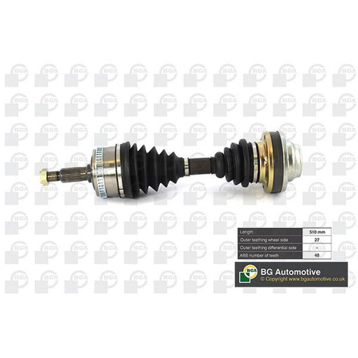BGA CV Drive Shaft Driveshaft Front Right fits Mercedes-Benz V-Class 1999-2003