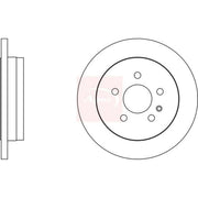 Apec 2 x Solid Brake Discs fits Mercedes-Benz M-Class 1998-2005