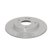 Juratek Rear Brake Solid Discs & Pads fits Honda Civic X 2017-2022 1.0 1.6