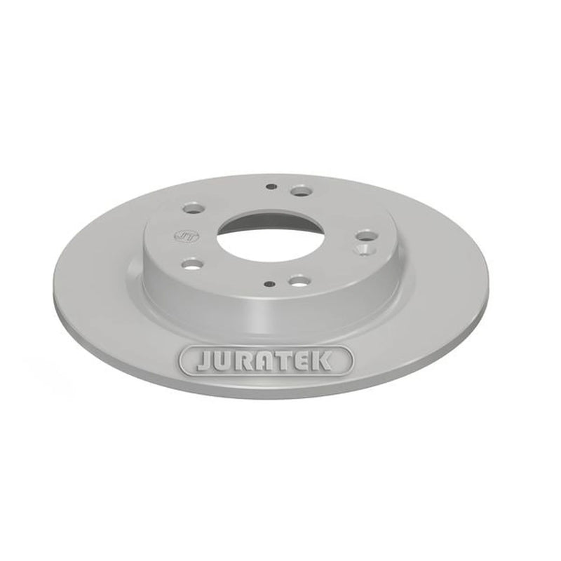 Juratek 2 x Solid Brake Discs fits Honda Civic X 2017-2022 1.0 1.6