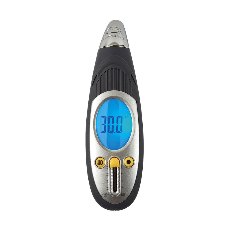 New Ring Rtg6 Digital Tyre Pressure & Tred Depth Gauge With Led & Storage Case Ring Automotive - Dynamic Drive