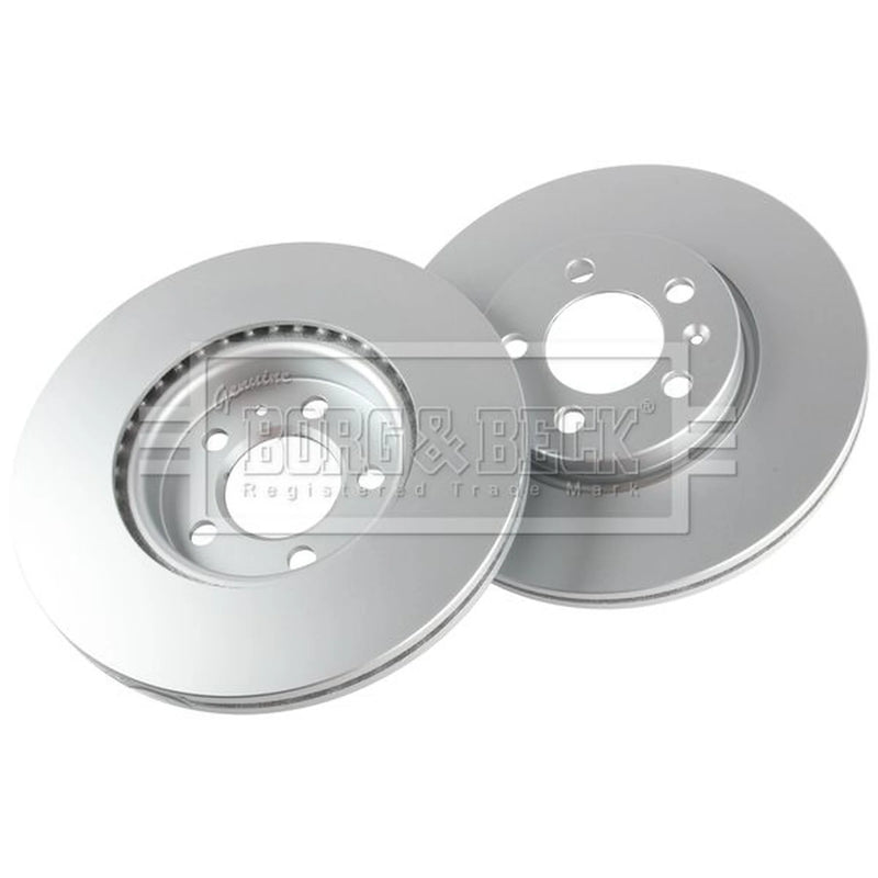 Borg & Beck Front & Rear Brake Discs & Pads fits Skoda Scala 2019 on 1.0 1.6