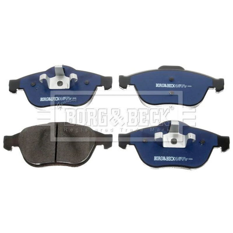Borg & Beck Front & Rear Brake Discs & Pads fits Renault Megane II Sport Tourer