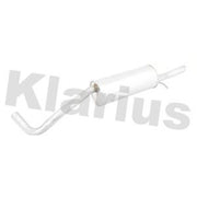 Klarius Box With Tail Pipe Rear fits Seat Ibiza 2009-2015 1.6