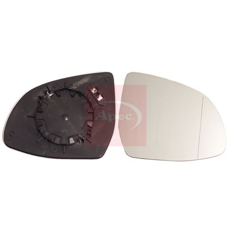 Apec Exterior Wing Mirror Glass Right fits BMW X3 2010-2021