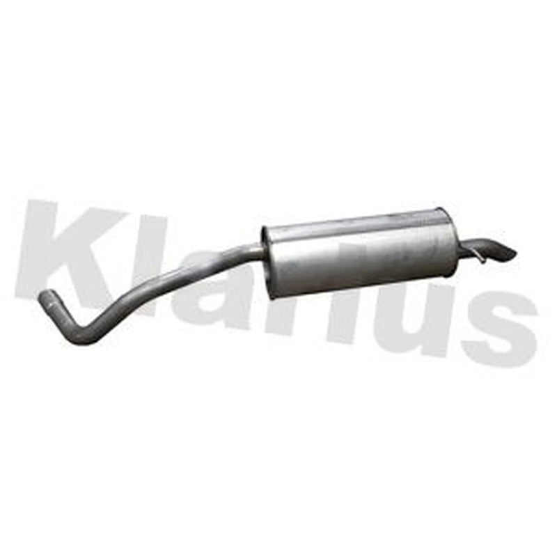 Klarius Box With Tail Pipe Rear fits Skoda Fabia III 2014-2022 1.0