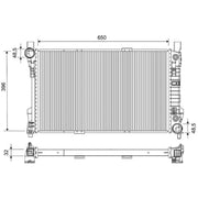 Valeo Engine Radiator 732743