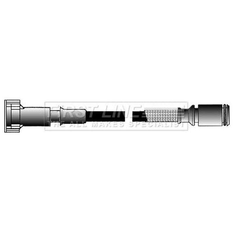 First Line Speedometer Cable fits Renault Clio I 1991-1998 1.9