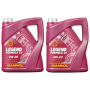 2x 5L MANNOL 0W20 Legend Formula C5 Fully Synthetic Engine Oil API SP,MB 229.71 Mannol  - Dynamic Drive
