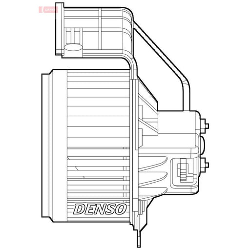 Denso Heater Blower Fan fits Renault Kangoo / Grand Kangoo II 2008 on 1.5 1.6