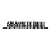 Sealey Socket Set 13pc 1/4"Sq Drive Metric Black Series AK7990 Sealey - Dynamic Drive