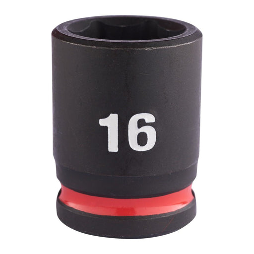 Milwaukee 16mm 3/8 Impact Socket Std-1Pc New 4932480273 Milwaukee - Dynamic Drive