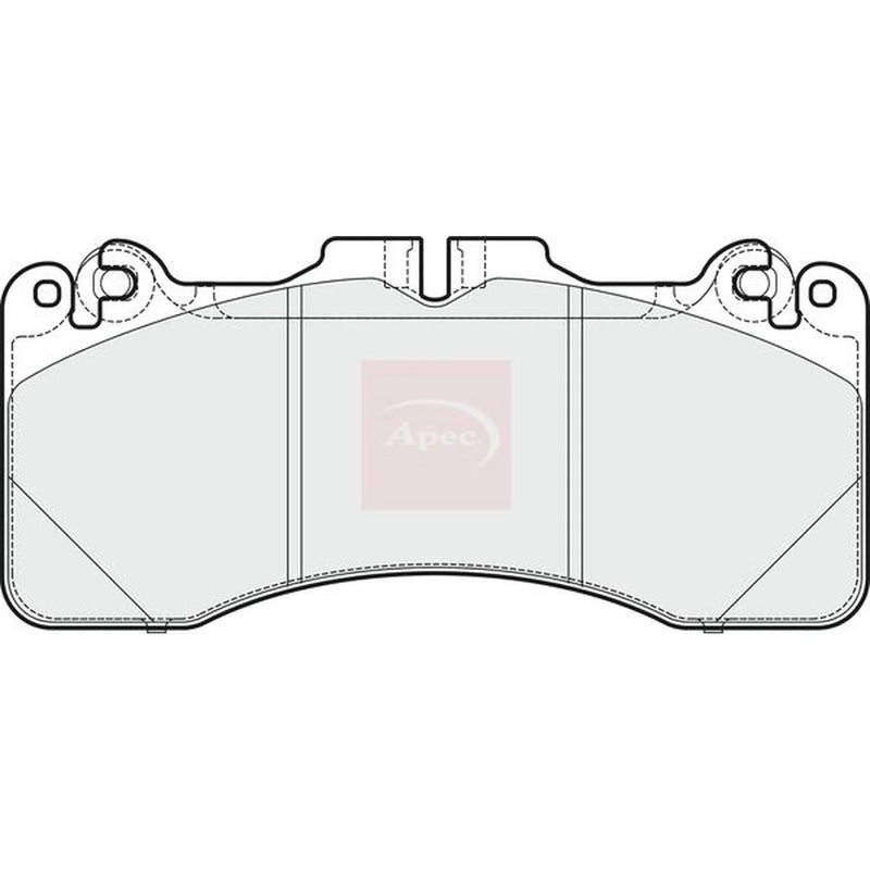 Apec Front Brake Pad Set PAD1766