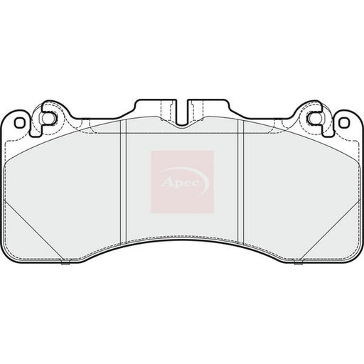 Apec Front Brake Pad Set fits Lexus Gs 2015 on